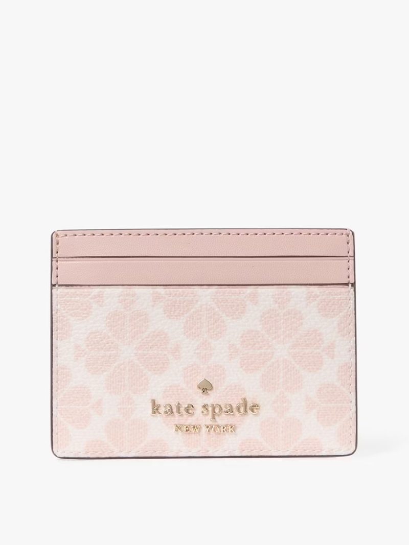 KATE SPADE Spade Flower Small Slim Card Holder