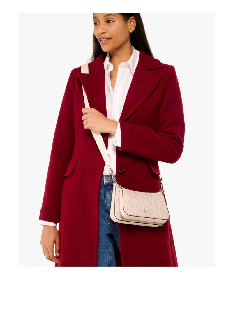 KATE SPADE Signature Spade Flower Duet Small Crossbody - Image 5