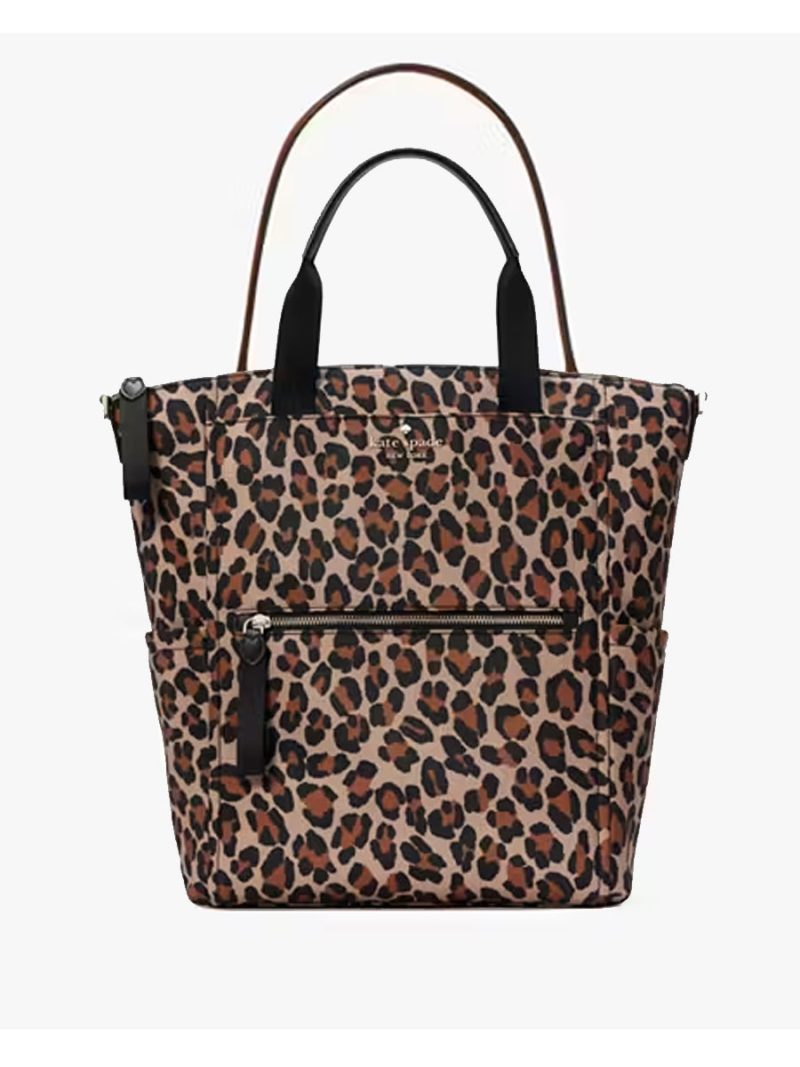 KATE SPADE Chelsea Spotted Leopard Convertible Backpack