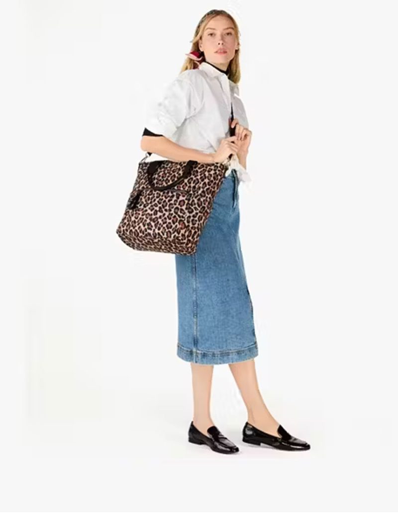 KATE SPADE Chelsea Spotted Leopard Convertible Backpack - Image 6