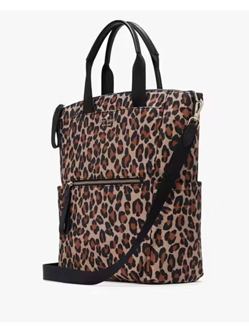 KATE SPADE Chelsea Spotted Leopard Convertible Backpack - Image 3