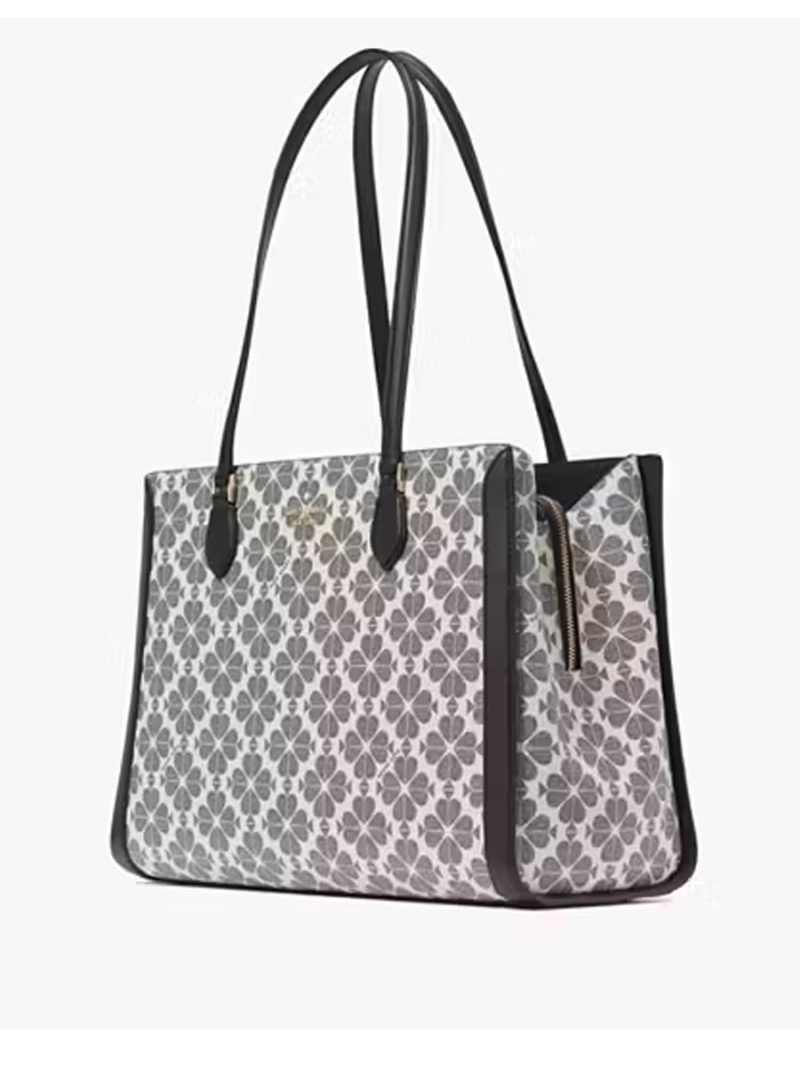 KATE SPADE Signature Spade Flower East West Large Laptop Tote - Image 3