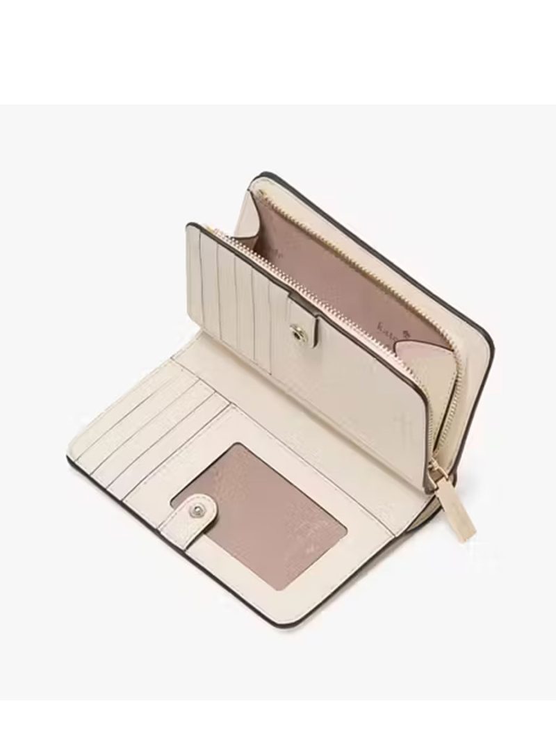 KATE SPADE Lena Colorblock Medium Compact Bifold Wallet - Image 2
