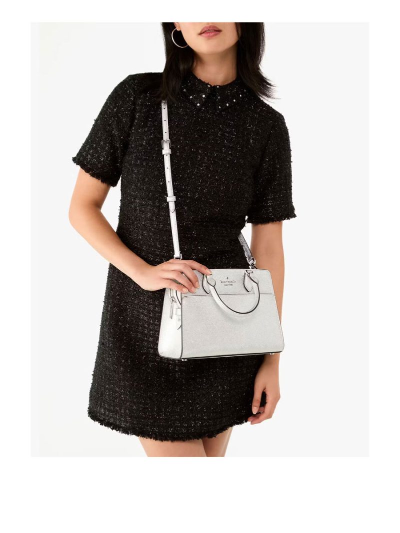 KATE SPADE Madison Metallic Saffiano Pvc Small Satchel - Image 5