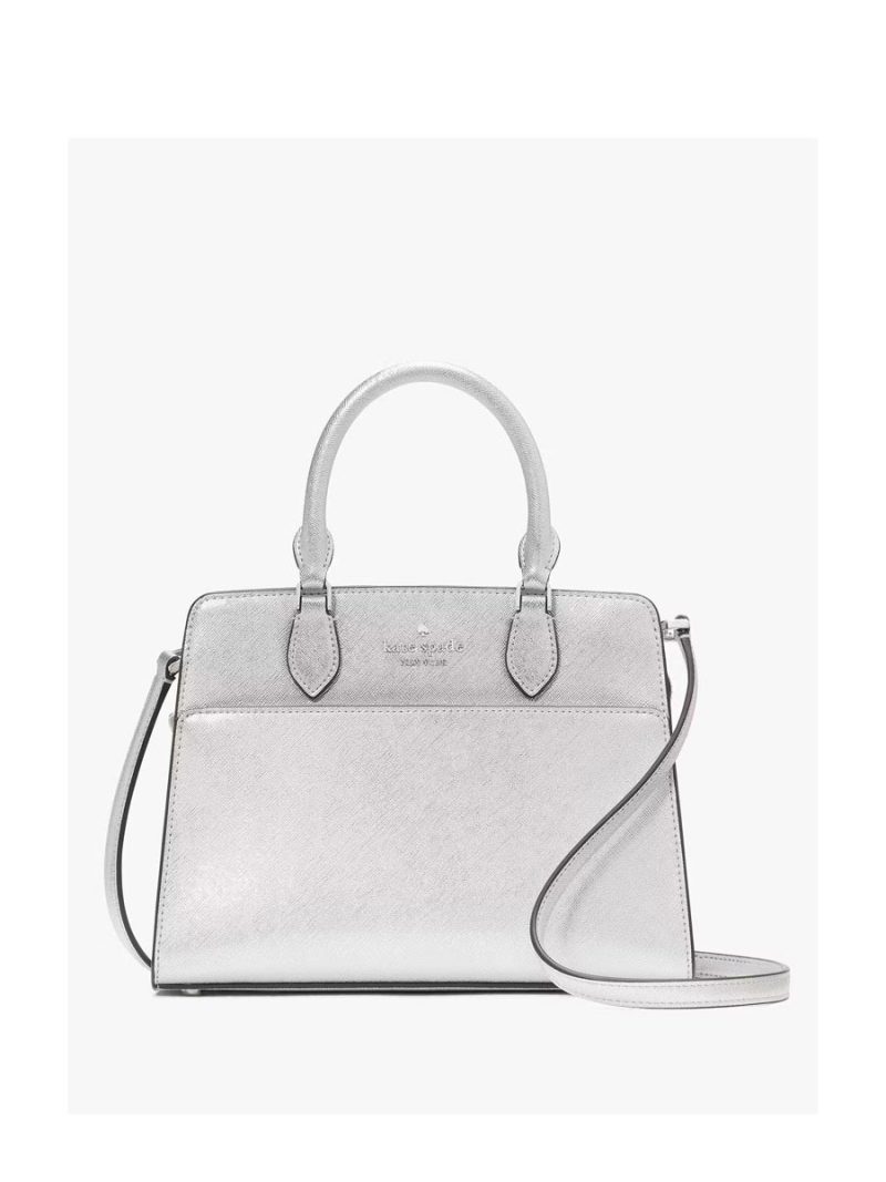 KATE SPADE Madison Metallic Saffiano Pvc Small Satchel