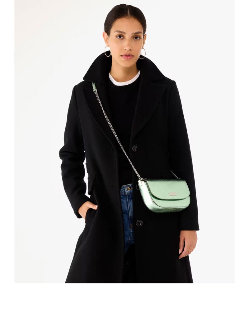 KATE SPADE Krista Metallic Chain Flap Crossbody - Image 5