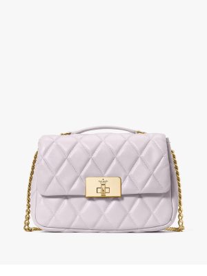 KATE SPADE Carey Quilted Small Flap Crossbody