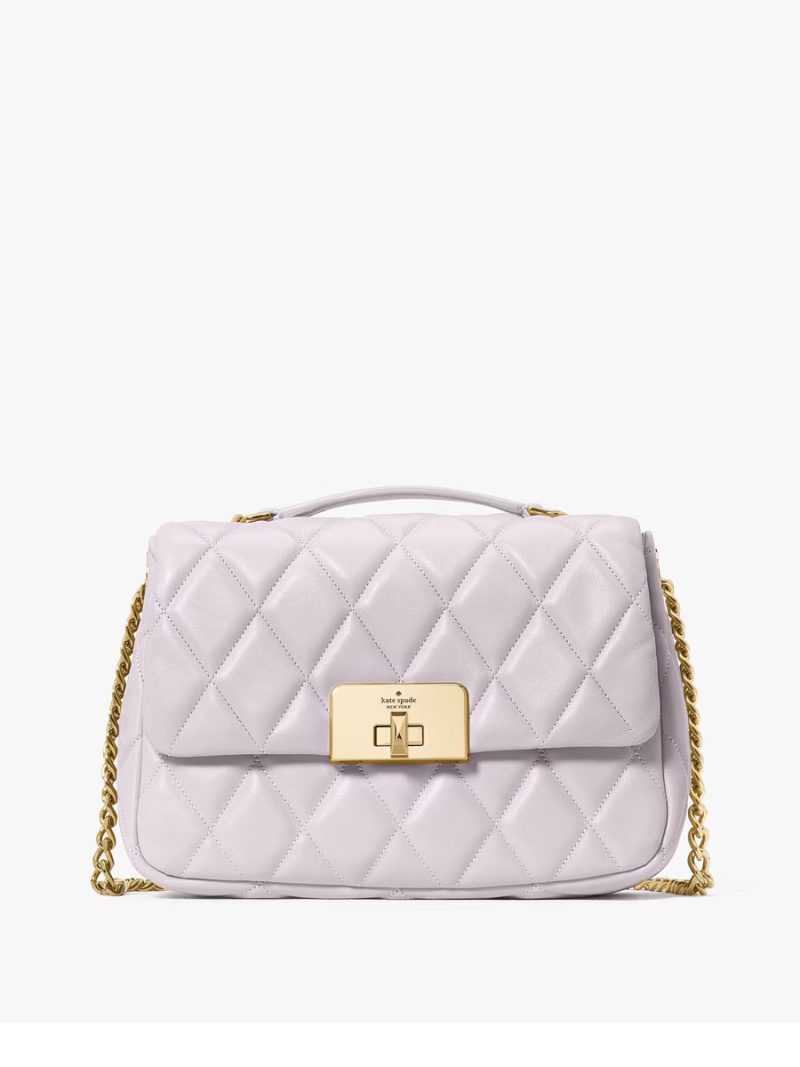 KATE SPADE Carey Quilted Small Flap Crossbody