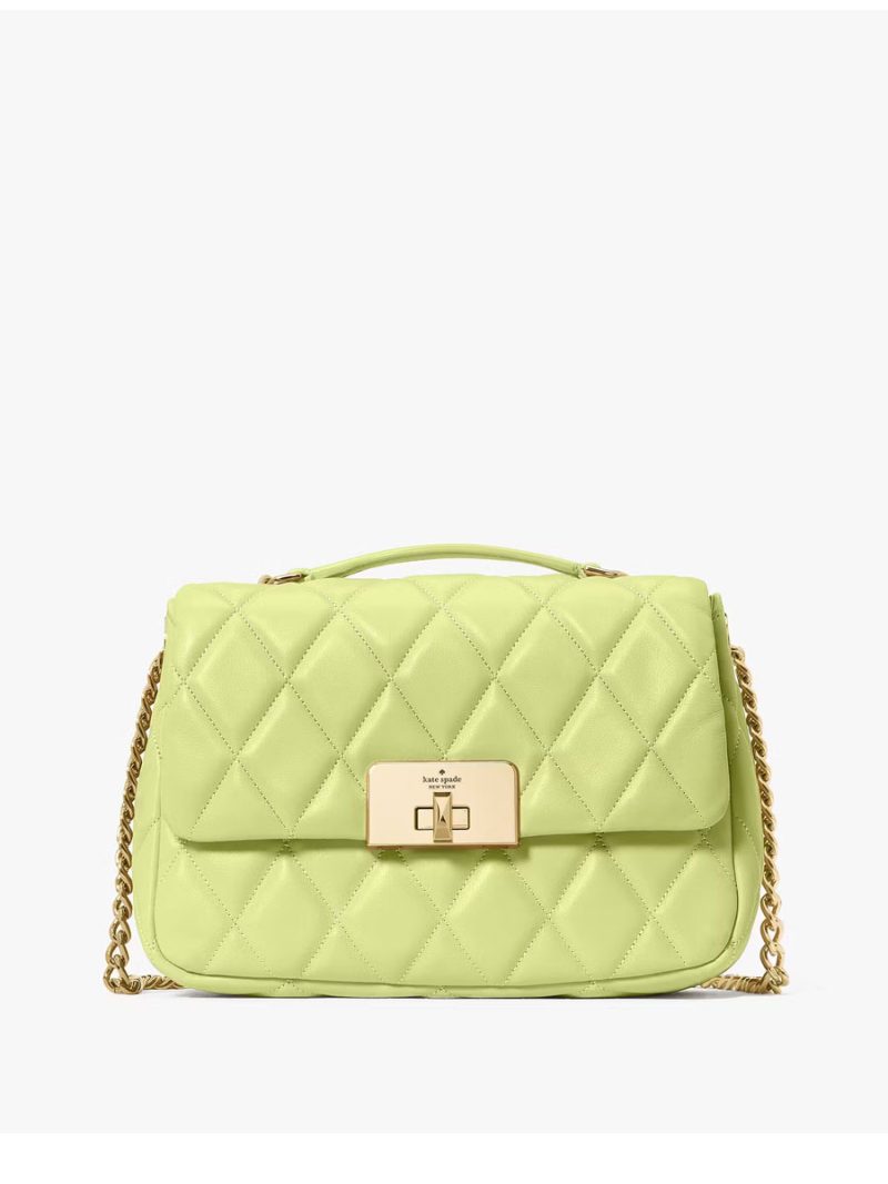 KATE SPADE Carey Quilted Small Flap Crossbody