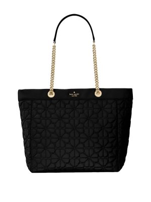 KATE SPADE Spade Flower Quilted Fabric XL Tote
