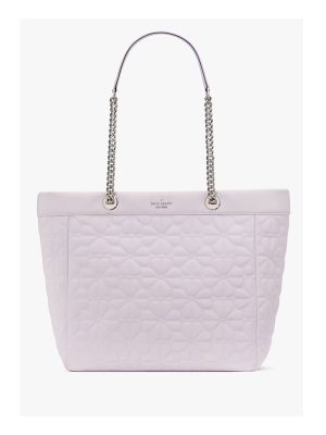KATE SPADE Spade Flower Quilted Fabric XL Tote