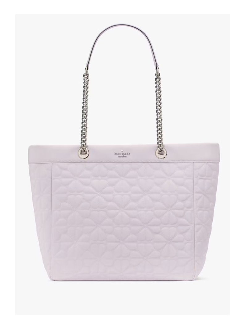 KATE SPADE Spade Flower Quilted Fabric XL Tote