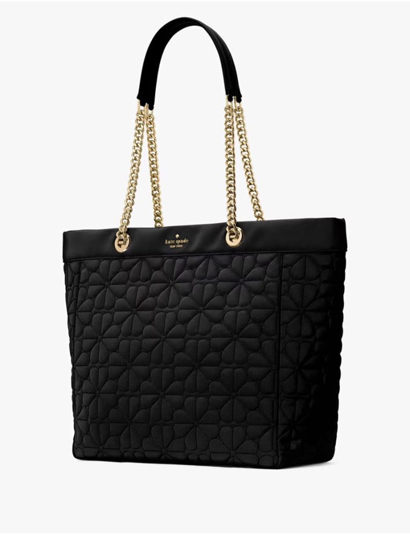 KATE SPADE Spade Flower Quilted Fabric XL Tote - Image 3