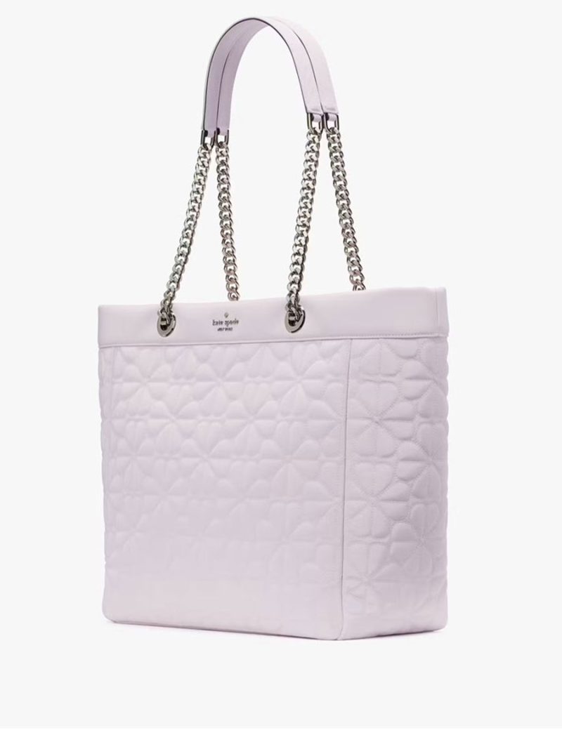 KATE SPADE Spade Flower Quilted Fabric XL Tote - Image 3