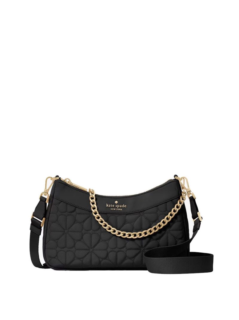 KATE SPADE Spade Flower Quilted Fabric Convertible Crossbody