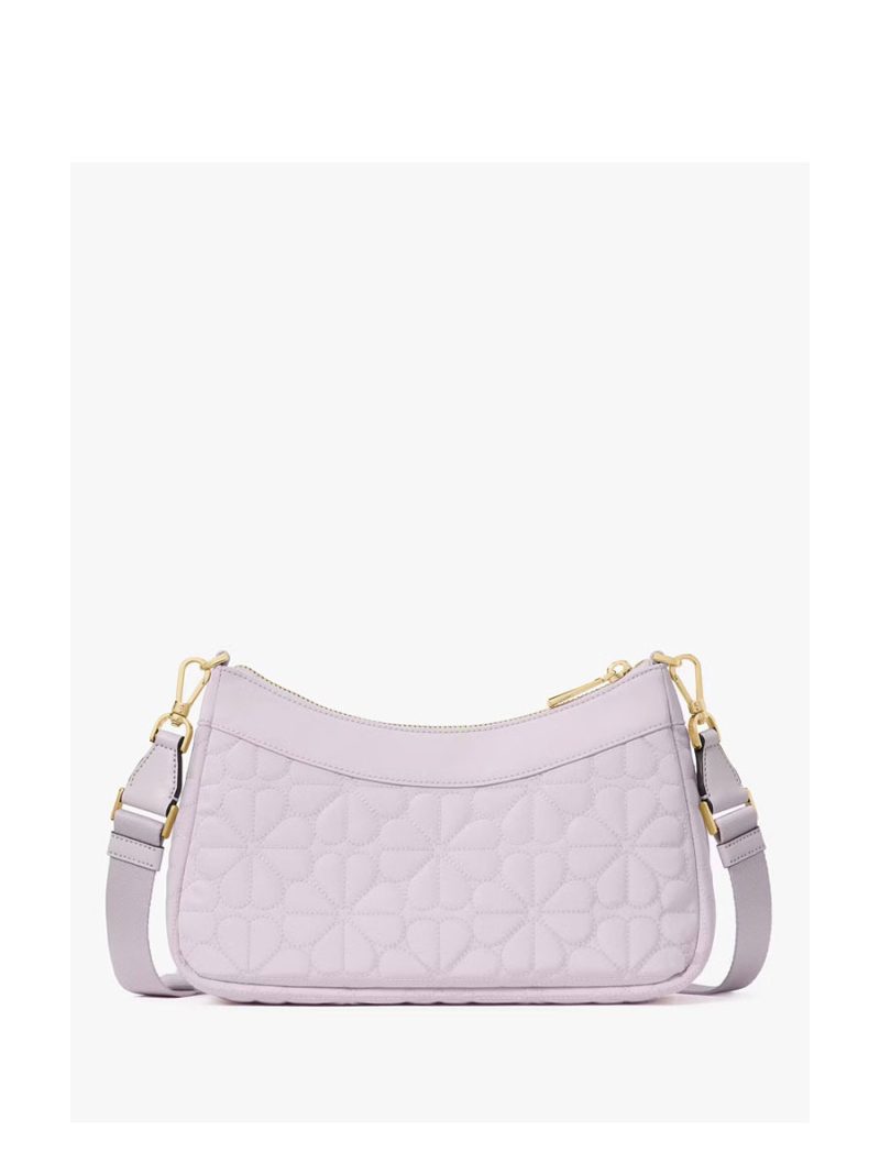 KATE SPADE Spade Flower Quilted Fabric Convertible Crossbody - Image 4