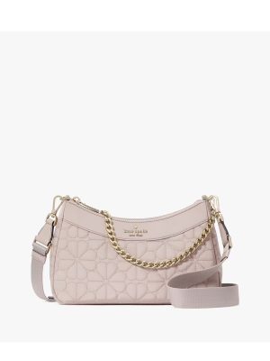 KATE SPADE Spade Flower Quilted Fabric Convertible Crossbody