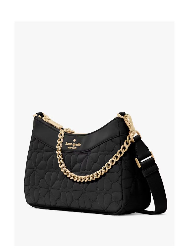 KATE SPADE Spade Flower Quilted Fabric Convertible Crossbody - Image 6