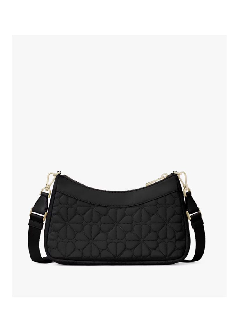 KATE SPADE Spade Flower Quilted Fabric Convertible Crossbody - Image 5