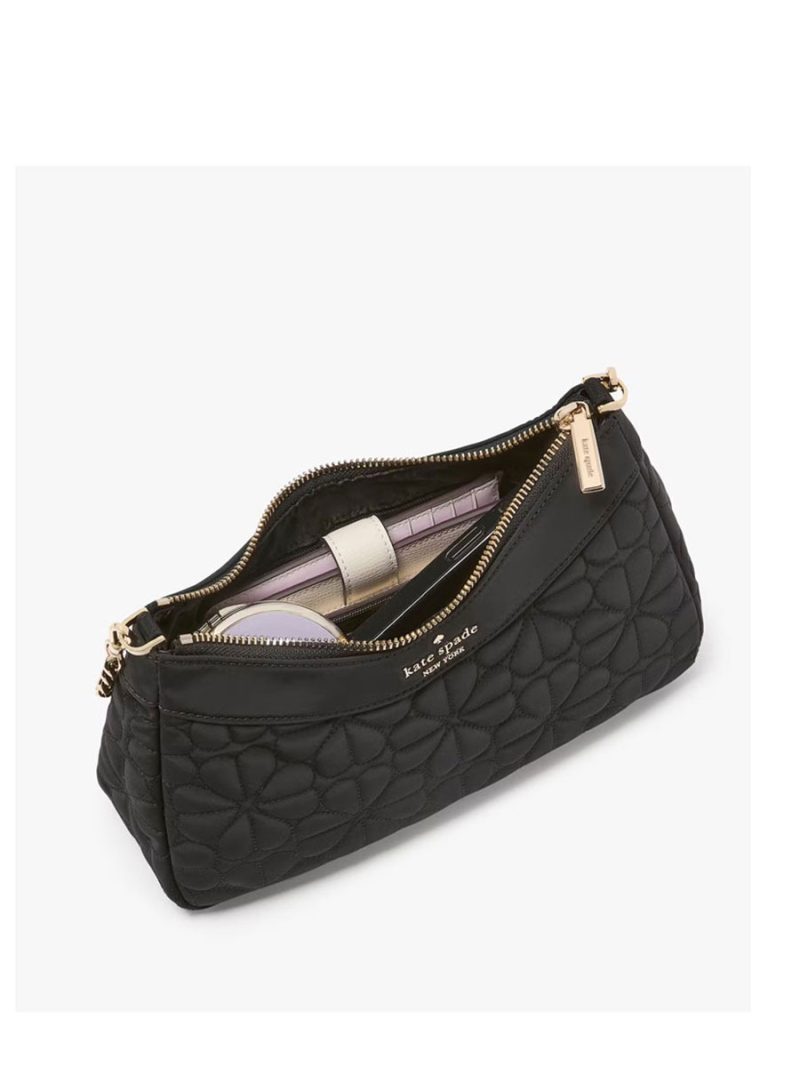 KATE SPADE Spade Flower Quilted Fabric Convertible Crossbody - Image 3