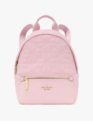 KATE SPADE Spade Flower Quilted Fabric Small Backpack