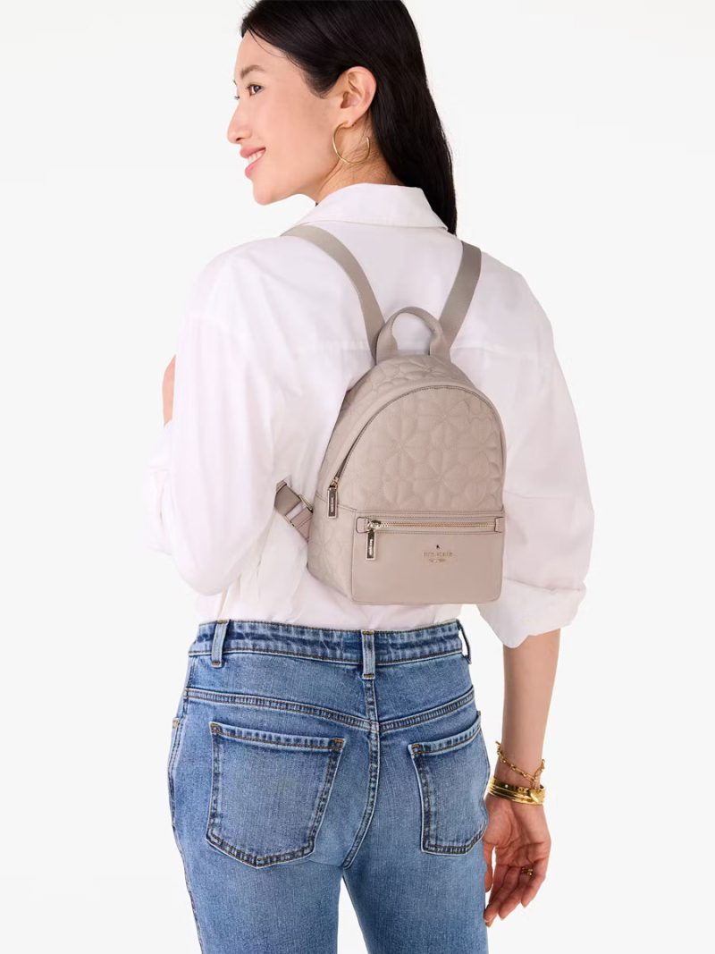 KATE SPADE Spade Flower Quilted Fabric Small Backpack - Image 4