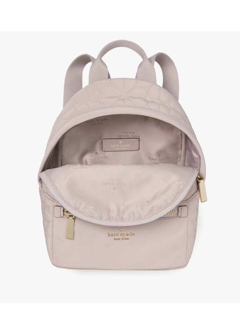 KATE SPADE Spade Flower Quilted Fabric Small Backpack - Image 3