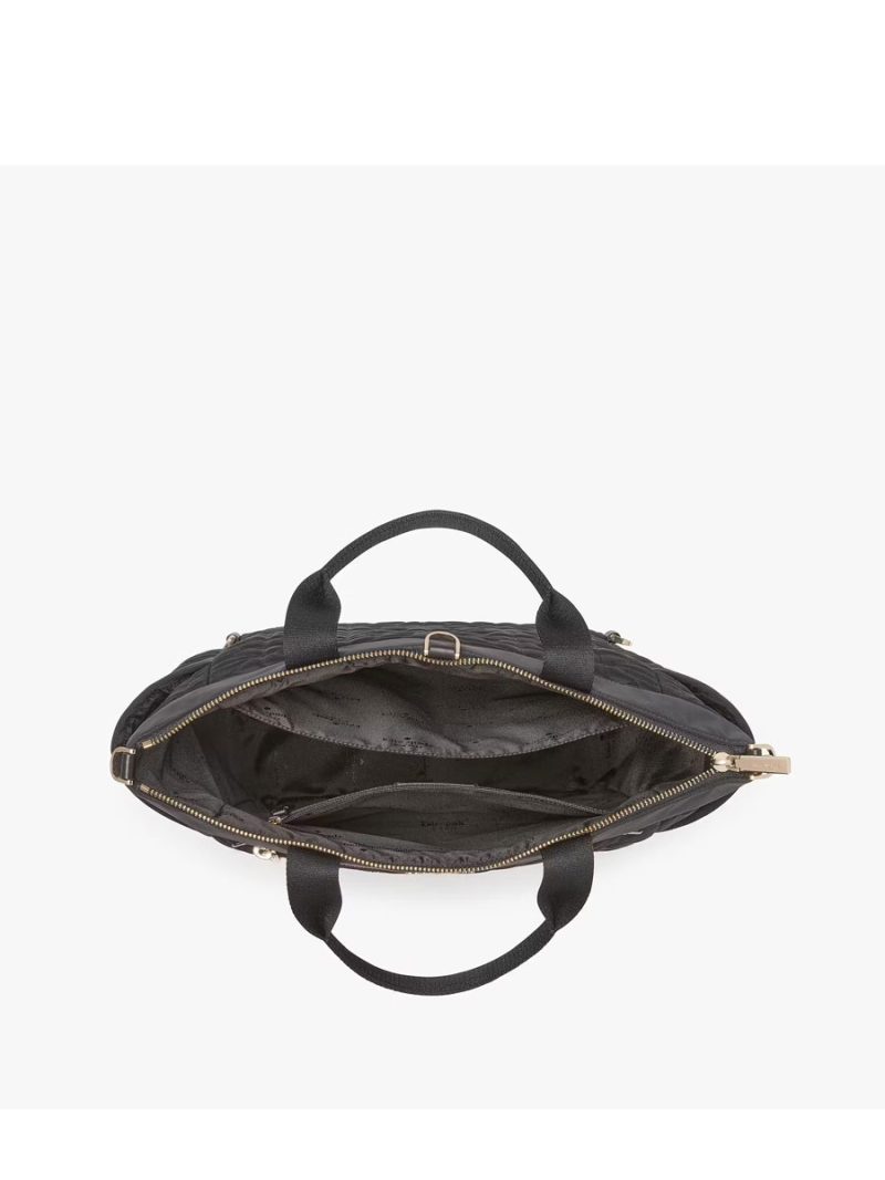 KATE SPADE Spade Flower Quilted Fabric Convertible Backpack - Image 2