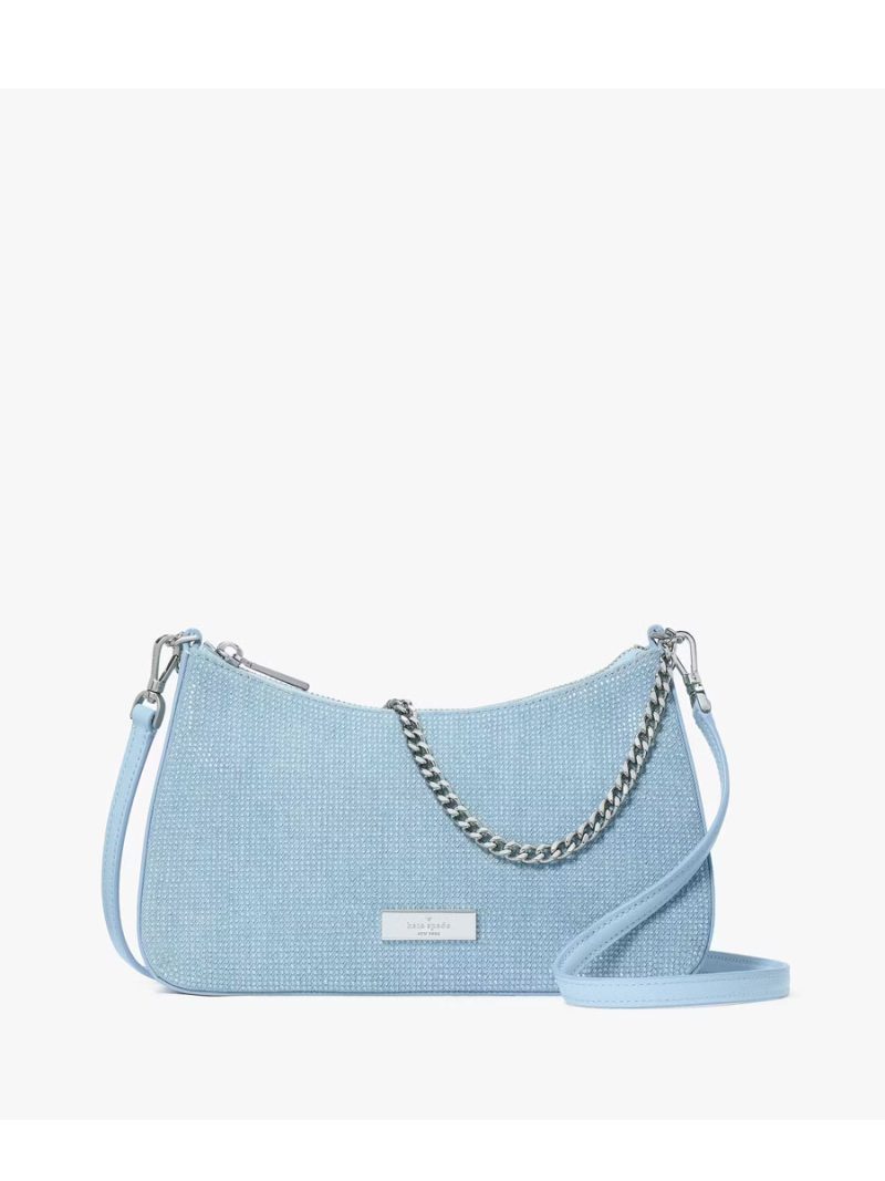 KATE SPADE Madison Studded Denim Convertible Crossbody