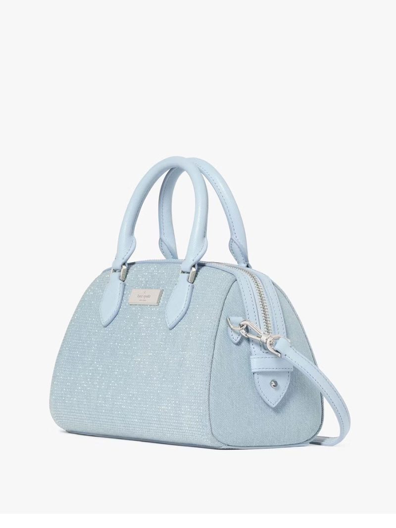 KATE SPADE Madison Studded Denim Small Dolly Duffle - Image 3