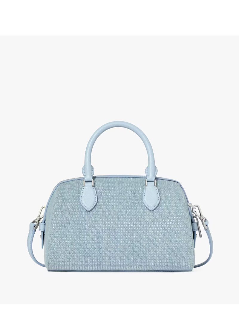 KATE SPADE Madison Studded Denim Small Dolly Duffle - Image 4