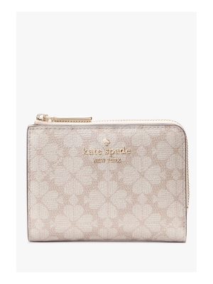 KATE SPADE Spade Flower Small L-zip Wallet