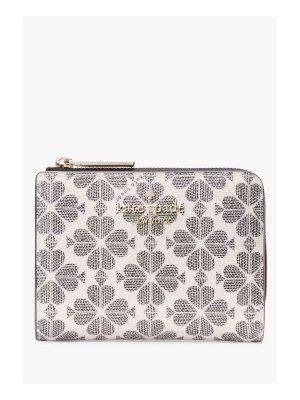 KATE SPADE Spade Flower Small L-zip Wallet
