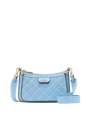 KATE SPADE Duet Woven Leather Crossbody