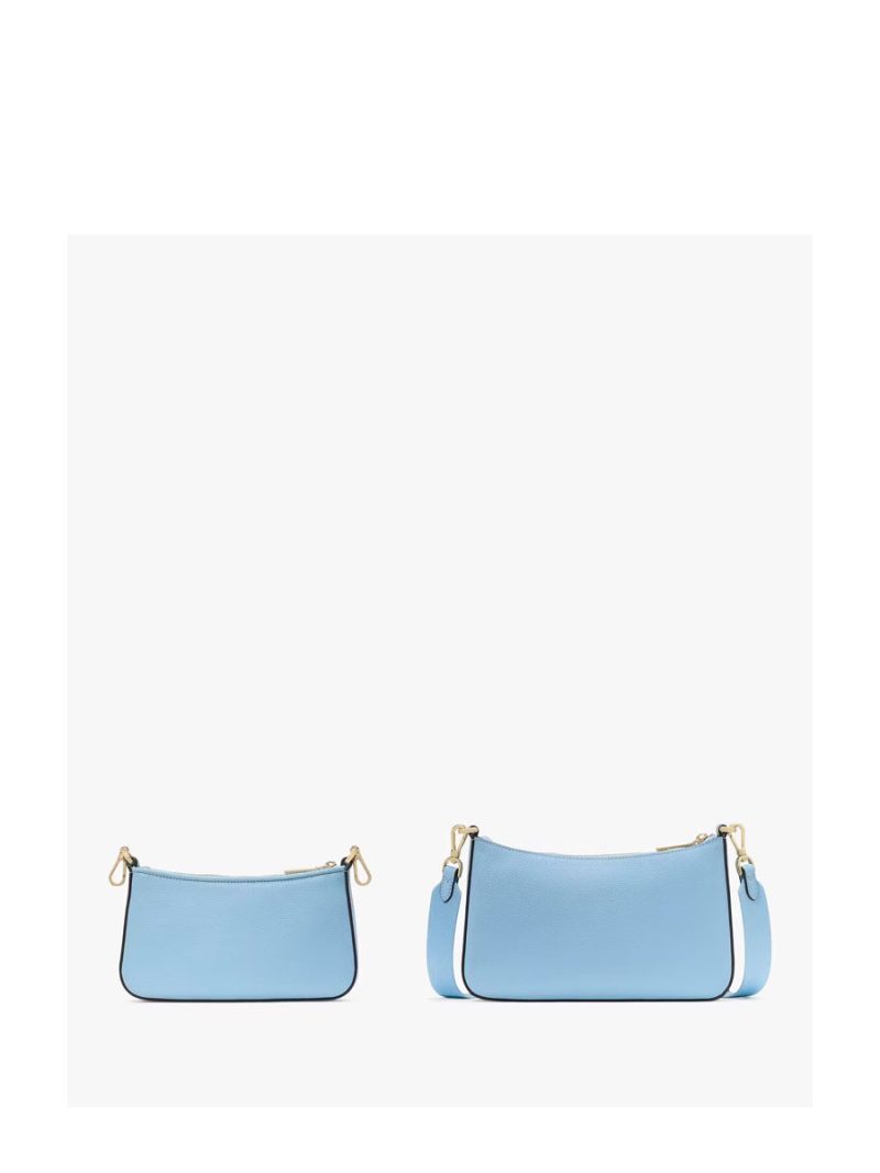 KATE SPADE Duet Woven Leather Crossbody - Image 4