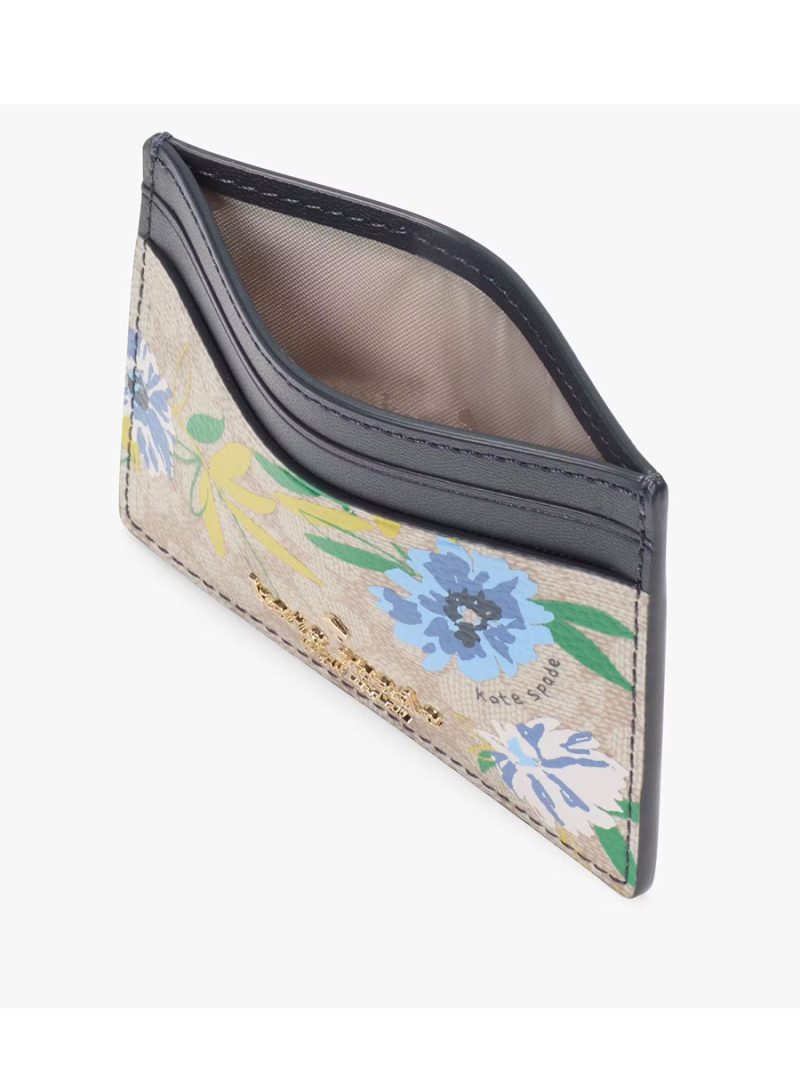 KATE SPADE Spade Flower Floral Small Slim Card Holder - Image 2