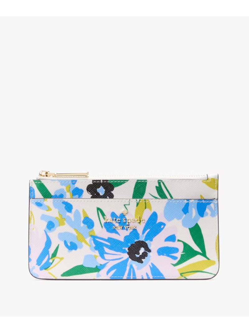 KATE SPADE Boxed Madison Floral Large Slim Card Holder - Image 2