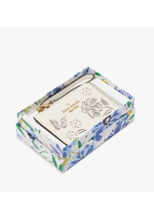 KATE SPADE Boxed Madison Perforated Small Wristlet