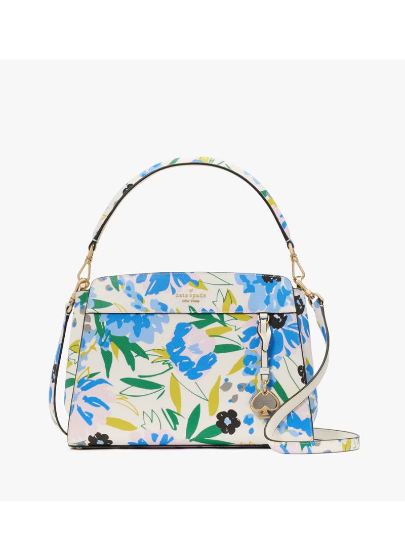 KATE SPADE Madison Floral Medium Top Handle Satchel