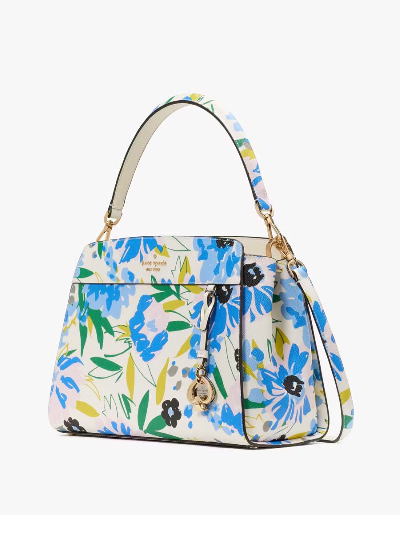 KATE SPADE Madison Floral Medium Top Handle Satchel - Image 4