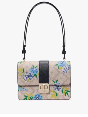 KATE SPADE Spade Flower Floral Small Flap Shoulder Bag