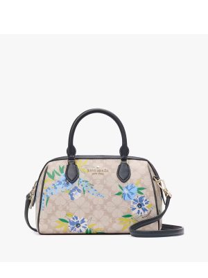 KATE SPADE Spade Flower Floral Small Dolly Duffle