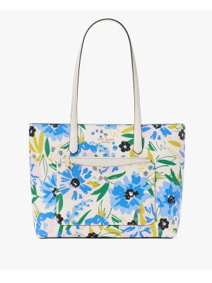 KATE SPADE Staci Floral Large Tote Set