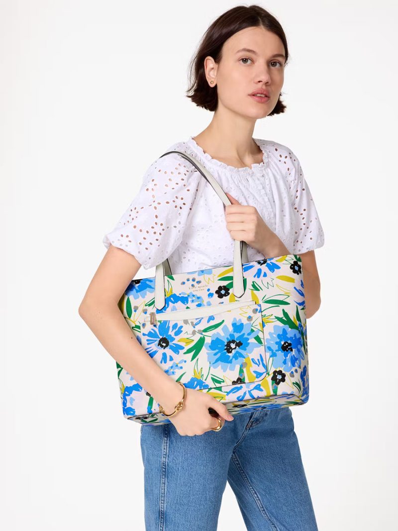 KATE SPADE Staci Floral Large Tote Set - Image 6