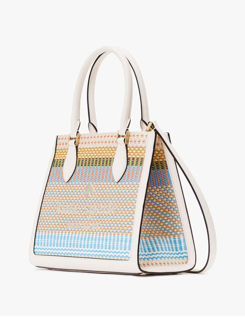 KATE SPADE Ellie Straw Small Tote - Image 4
