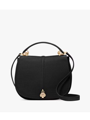 KATE SPADE Kayla Pebbled Leather Saddle Bag