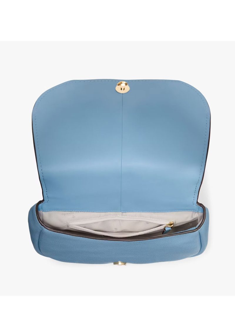 KATE SPADE Kayla Pebbled Leather Saddle Bag - Image 3