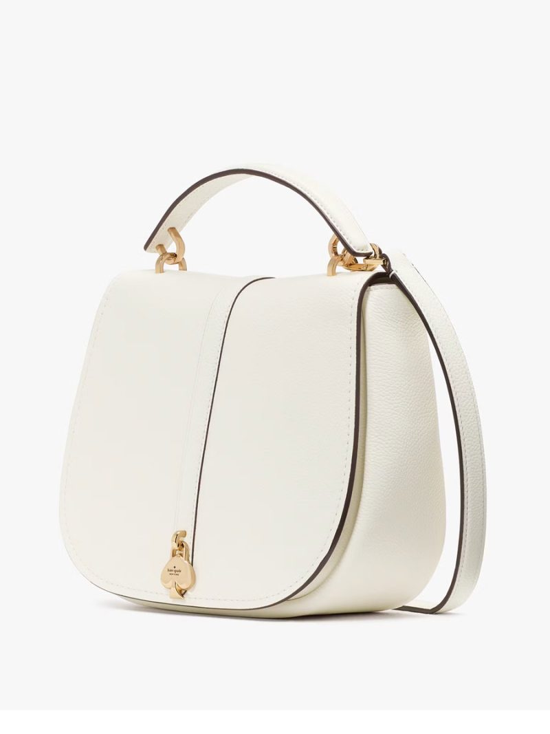 KATE SPADE Kayla Pebbled Leather Saddle Bag - Image 4