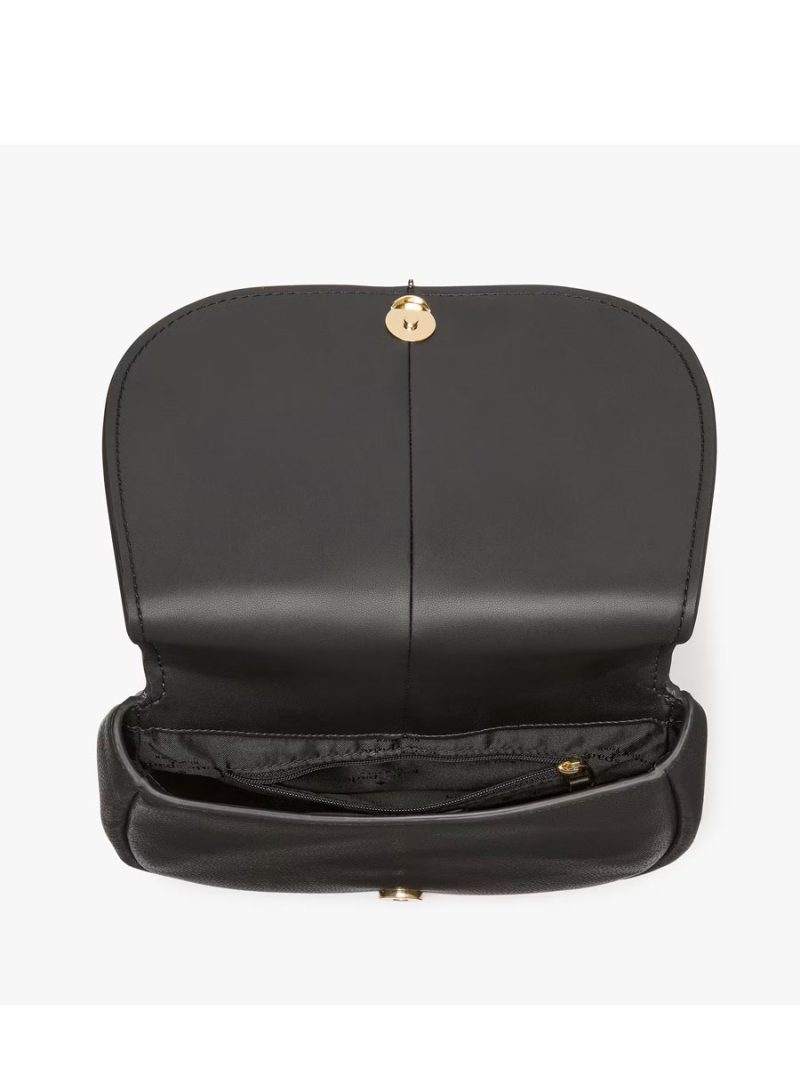 KATE SPADE Kayla Pebbled Leather Saddle Bag - Image 3
