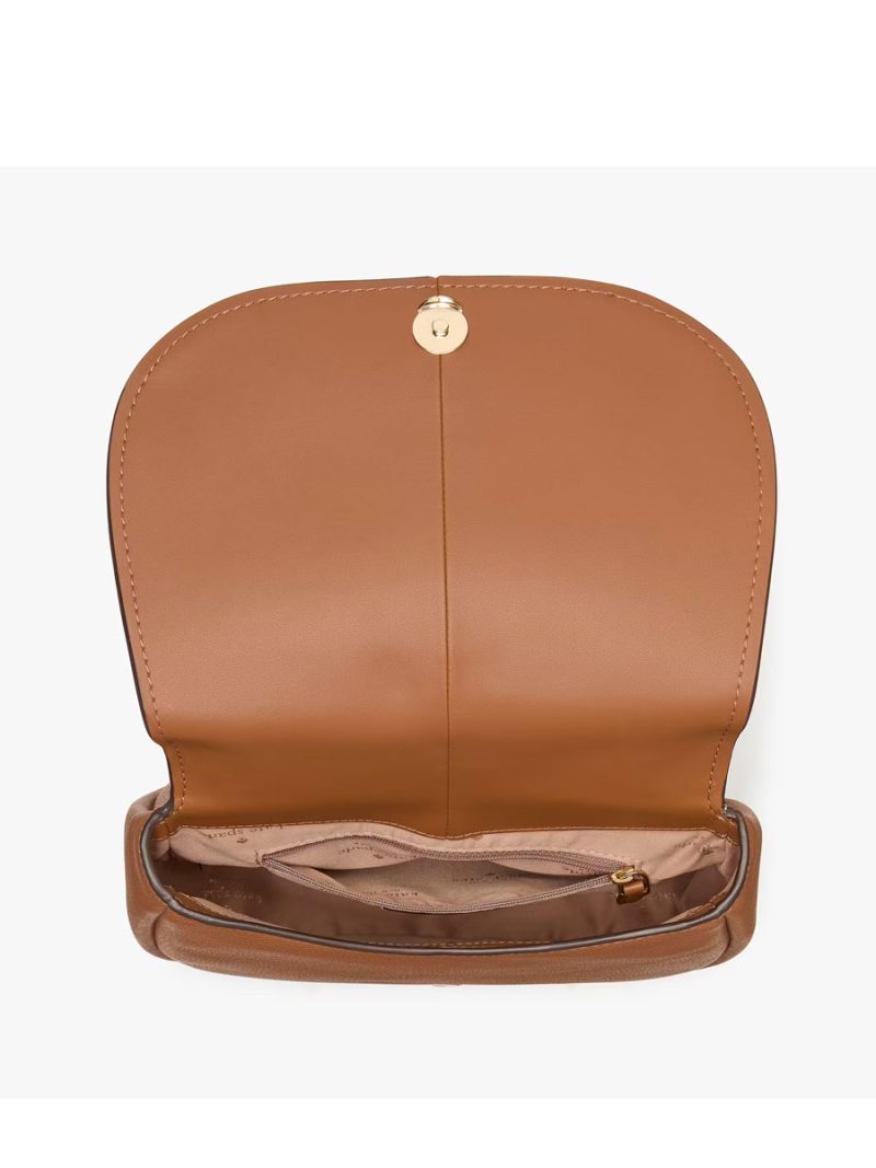 KATE SPADE Kayla Pebbled Leather Saddle Bag - Image 3